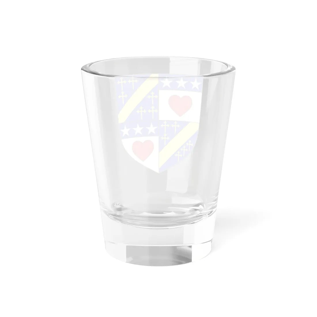 Arms of the Earls of Douglas and Mar (Scotland) (Coat of Arms) Shot Glass 1.5oz - Go Mug Yourself