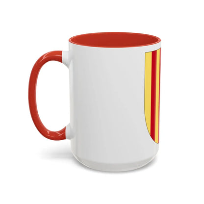 Arms of the Former Crown of Aragon - Accent Coffee Mug-Go Mug Yourself