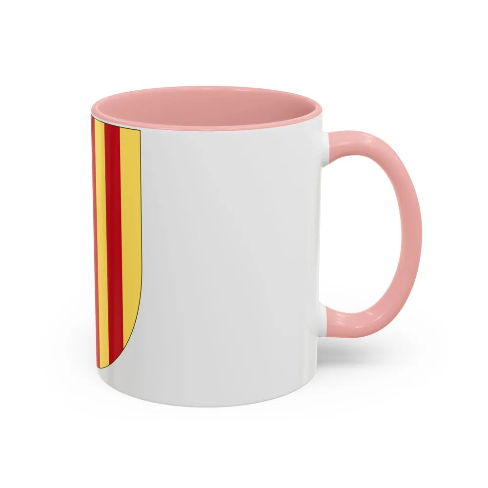 Arms of the Former Crown of Aragon - Accent Coffee Mug-Go Mug Yourself