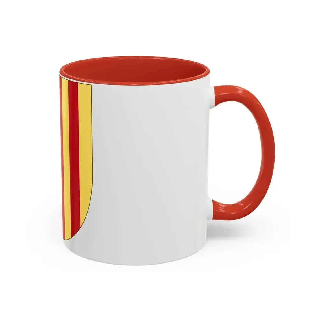 Arms of the Former Crown of Aragon - Accent Coffee Mug - Go Mug Yourself