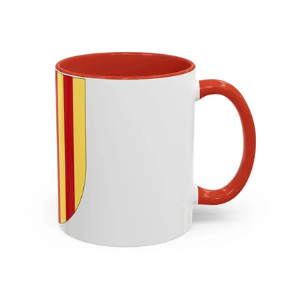 Arms of the Former Crown of Aragon - Accent Coffee Mug - Go Mug Yourself