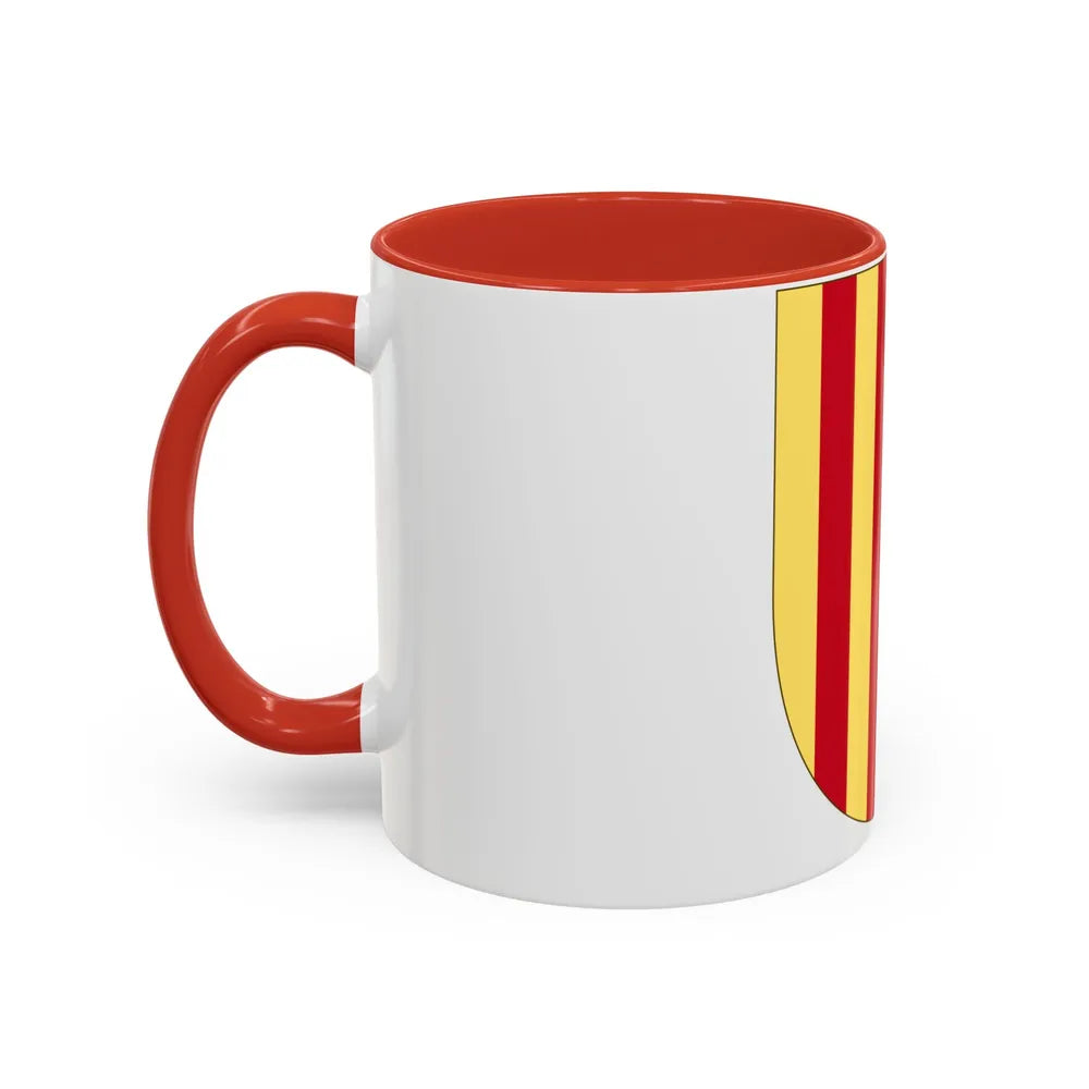 Arms of the Former Crown of Aragon - Accent Coffee Mug-Go Mug Yourself