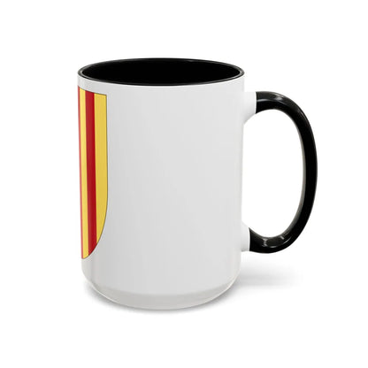 Arms of the Former Crown of Aragon - Accent Coffee Mug-Go Mug Yourself