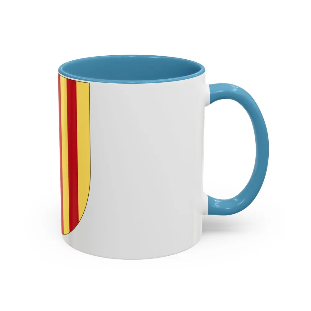 Arms of the Former Crown of Aragon - Accent Coffee Mug-Go Mug Yourself