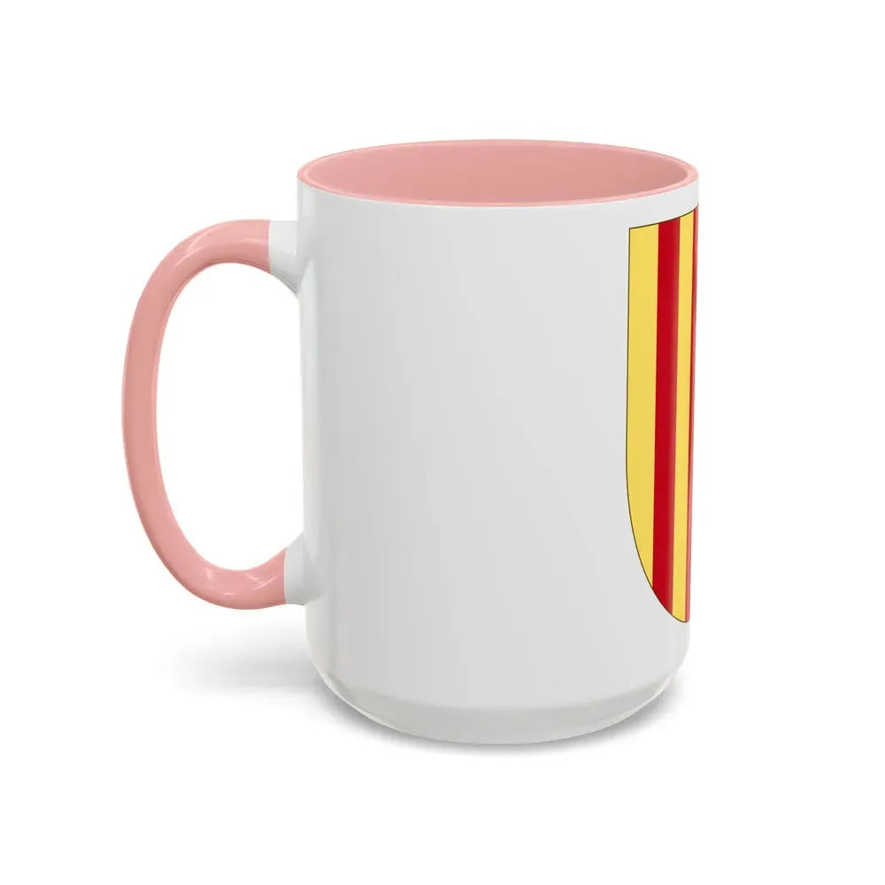 Arms of the Former Crown of Aragon - Accent Coffee Mug - Go Mug Yourself