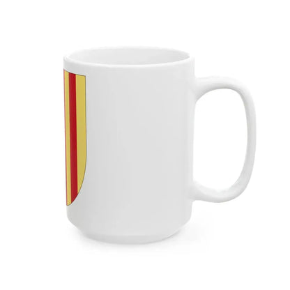 Arms of the Former Crown of Aragon - White Coffee Mug - Go Mug Yourself