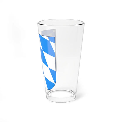 Arms of the Free State of Bavaria (Germany) (Coat of Arms) Pint Glass 16oz - Go Mug Yourself