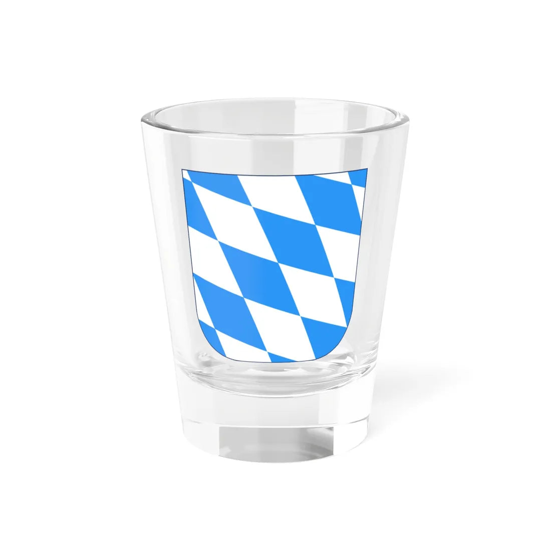 Arms of the Free State of Bavaria (Germany) (Coat of Arms) Shot Glass 1.5oz 1.5oz - Go Mug Yourself