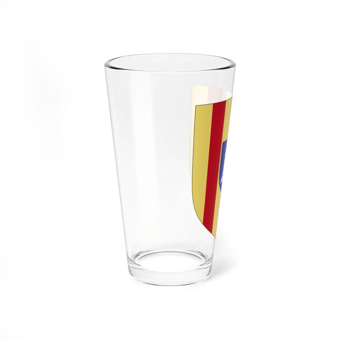Arms of the French Department of Ariège (Spain) (Coat of Arms) Pint Glass 16oz - Go Mug Yourself