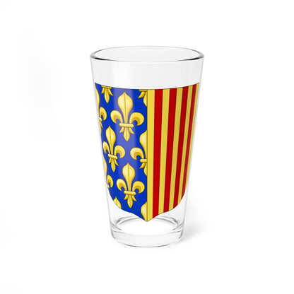 Arms of the French Department of Lozère (Spain) (Coat of Arms) Pint Glass 16oz 16oz - Go Mug Yourself