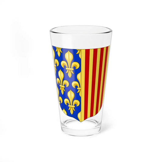 Arms of the French Department of Lozère (Spain) (Coat of Arms) Pint Glass 16oz 16oz - Go Mug Yourself