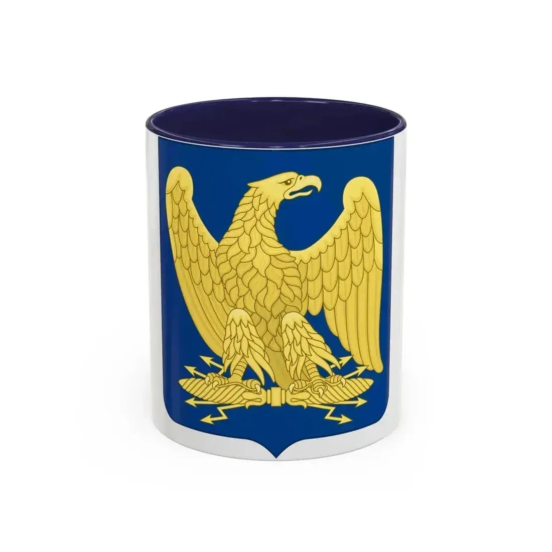 Arms of the French Empire - Accent Coffee Mug 11oz Navy - Go Mug Yourself