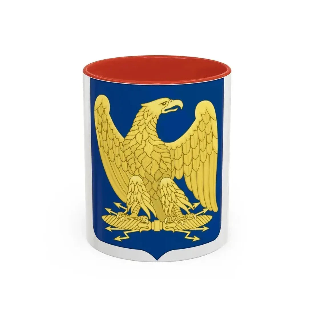 Arms of the French Empire - Accent Coffee Mug 11oz Red - Go Mug Yourself