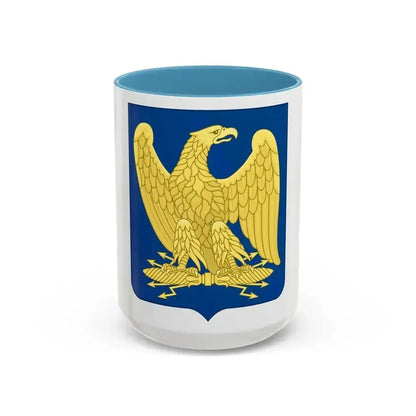 Arms of the French Empire - Accent Coffee Mug 15oz Light Blue - Go Mug Yourself