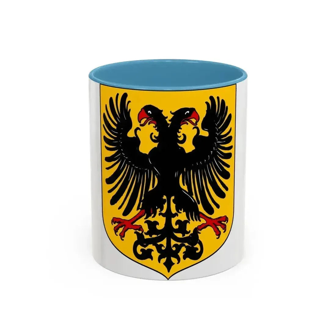 Arms of the German Confederation - Accent Coffee Mug 11oz Light Blue - Go Mug Yourself