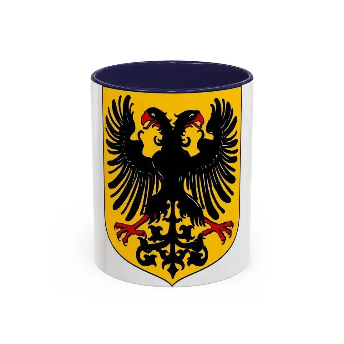 Arms of the German Confederation - Accent Coffee Mug 11oz Navy - Go Mug Yourself