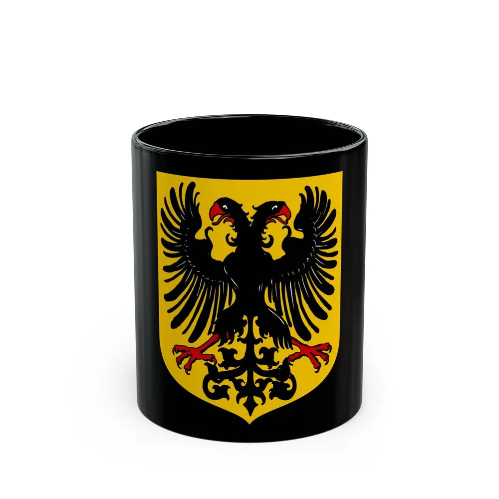 Arms of the German Confederation - Black Coffee Mug-11oz-Go Mug Yourself