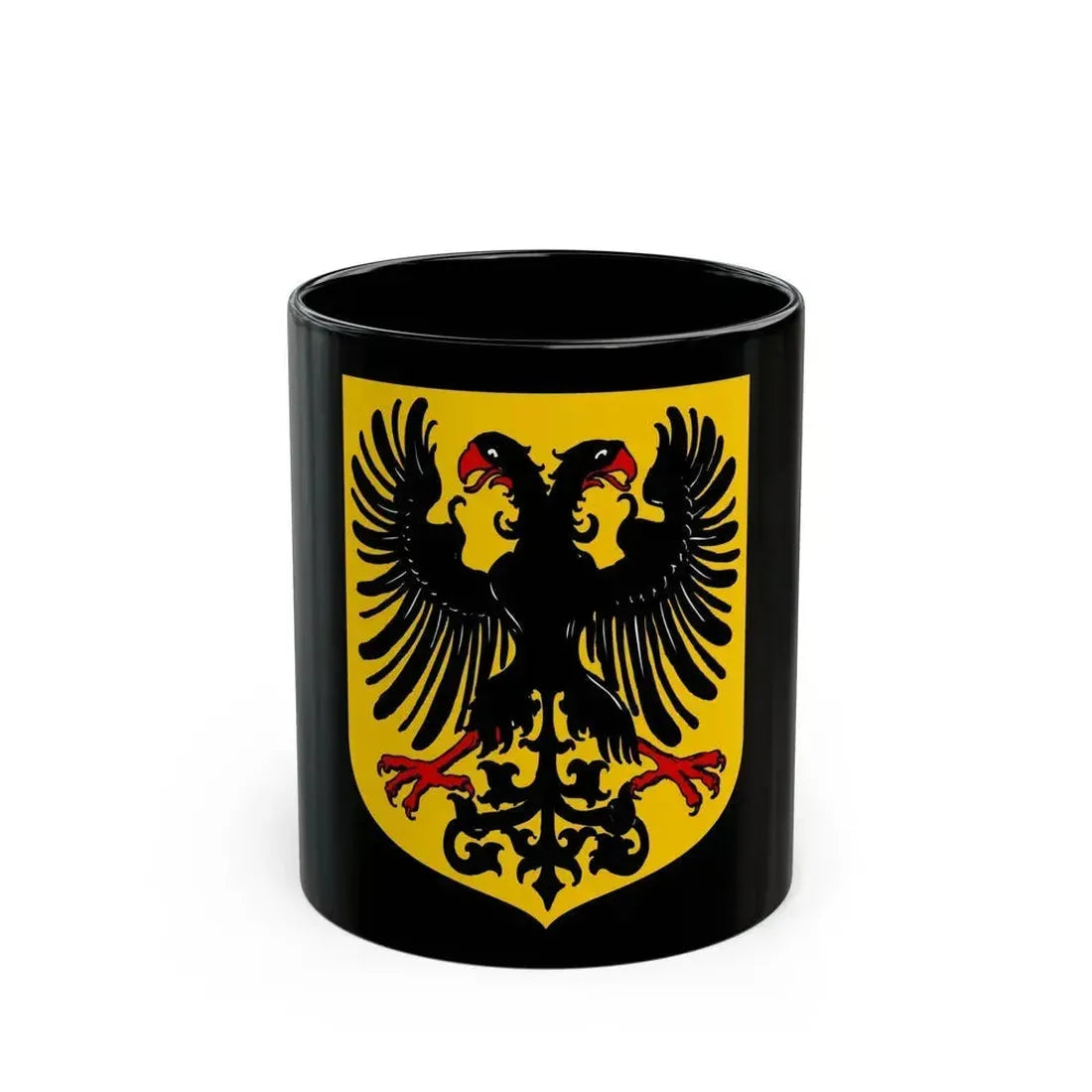 Arms of the German Confederation - Black Coffee Mug 11oz - Go Mug Yourself