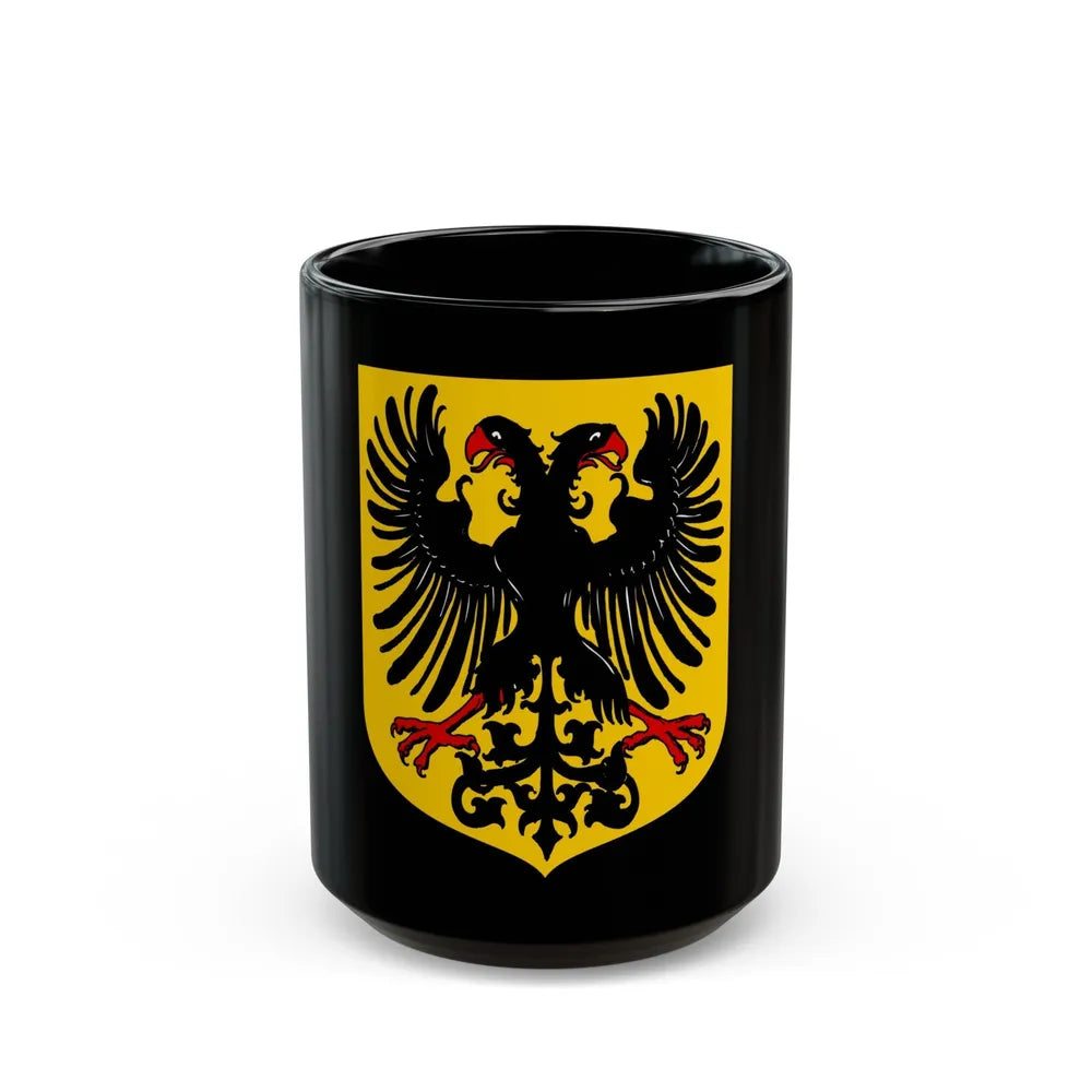 Arms of the German Confederation - Black Coffee Mug-15oz-Go Mug Yourself