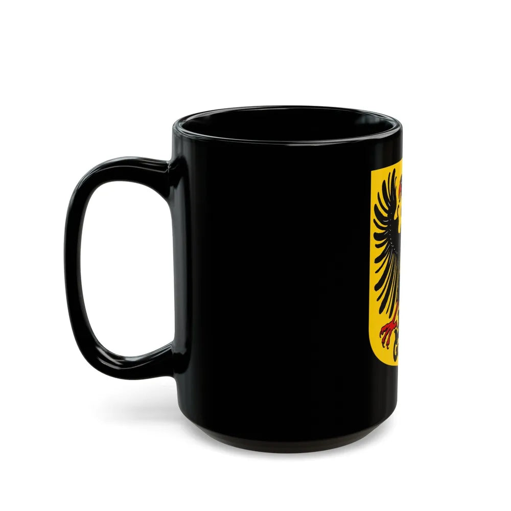 Arms of the German Confederation - Black Coffee Mug-Go Mug Yourself