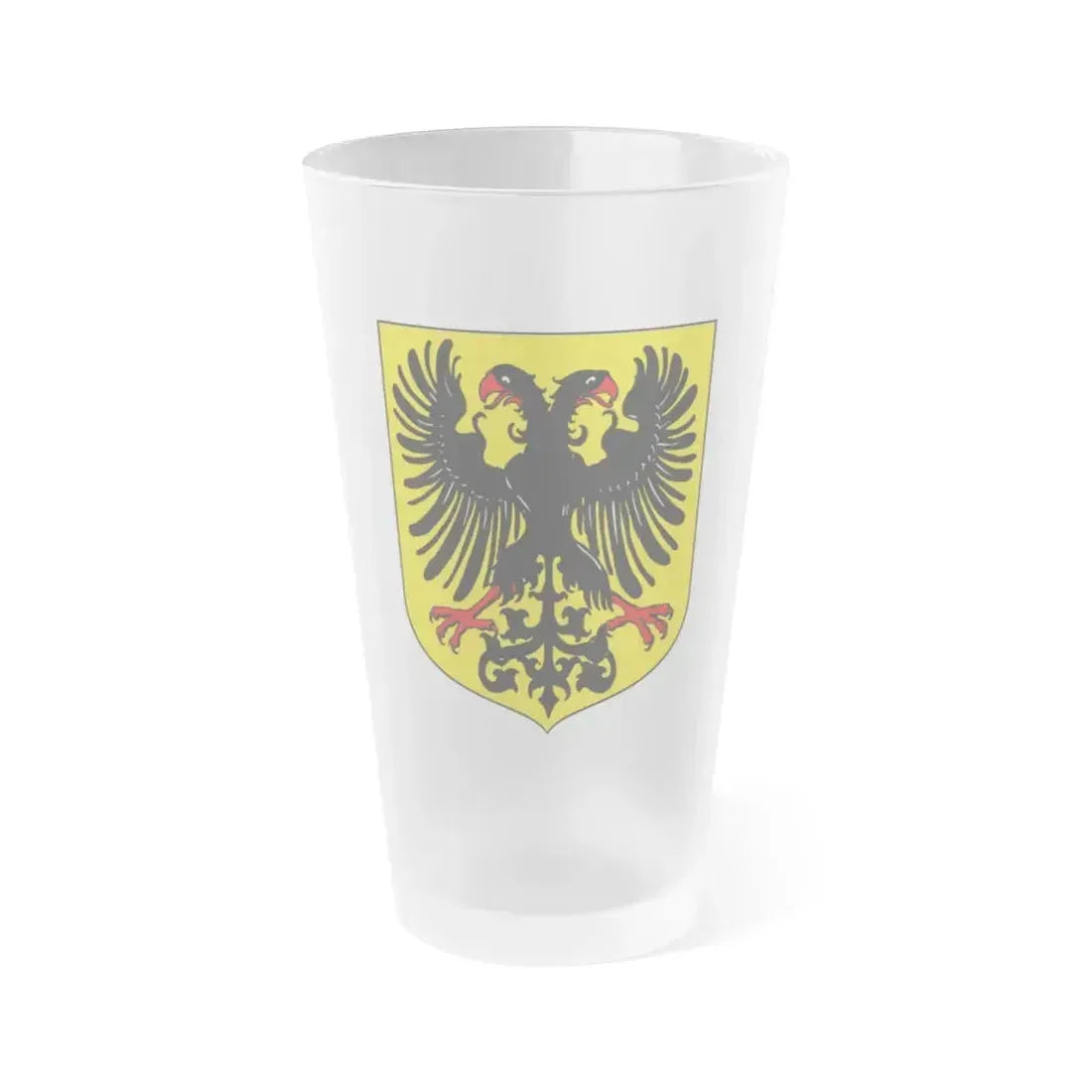 Arms of the German Confederation - Frosted Pint Glass 16oz 16oz Frosted - Go Mug Yourself