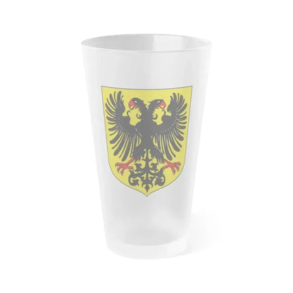 Arms of the German Confederation - Frosted Pint Glass 16oz 16oz Frosted - Go Mug Yourself
