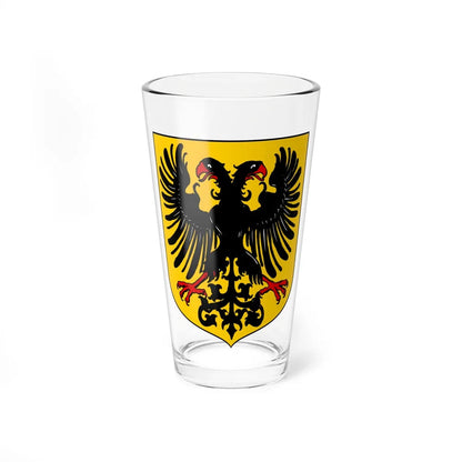 Arms of the German Confederation - Pint Glass 16oz-16oz-Go Mug Yourself