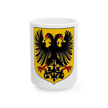 Arms of the German Confederation - White Coffee Mug 15oz - Go Mug Yourself
