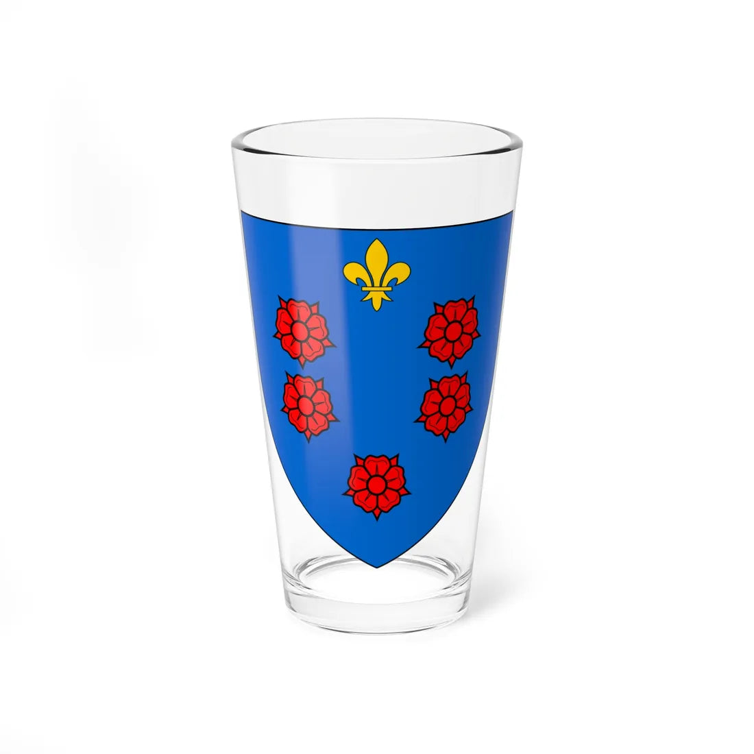 Arms of the Giacomelli family - variation 03 (Italy) (Coat of Arms) Pint Glass 16oz 16oz - Go Mug Yourself