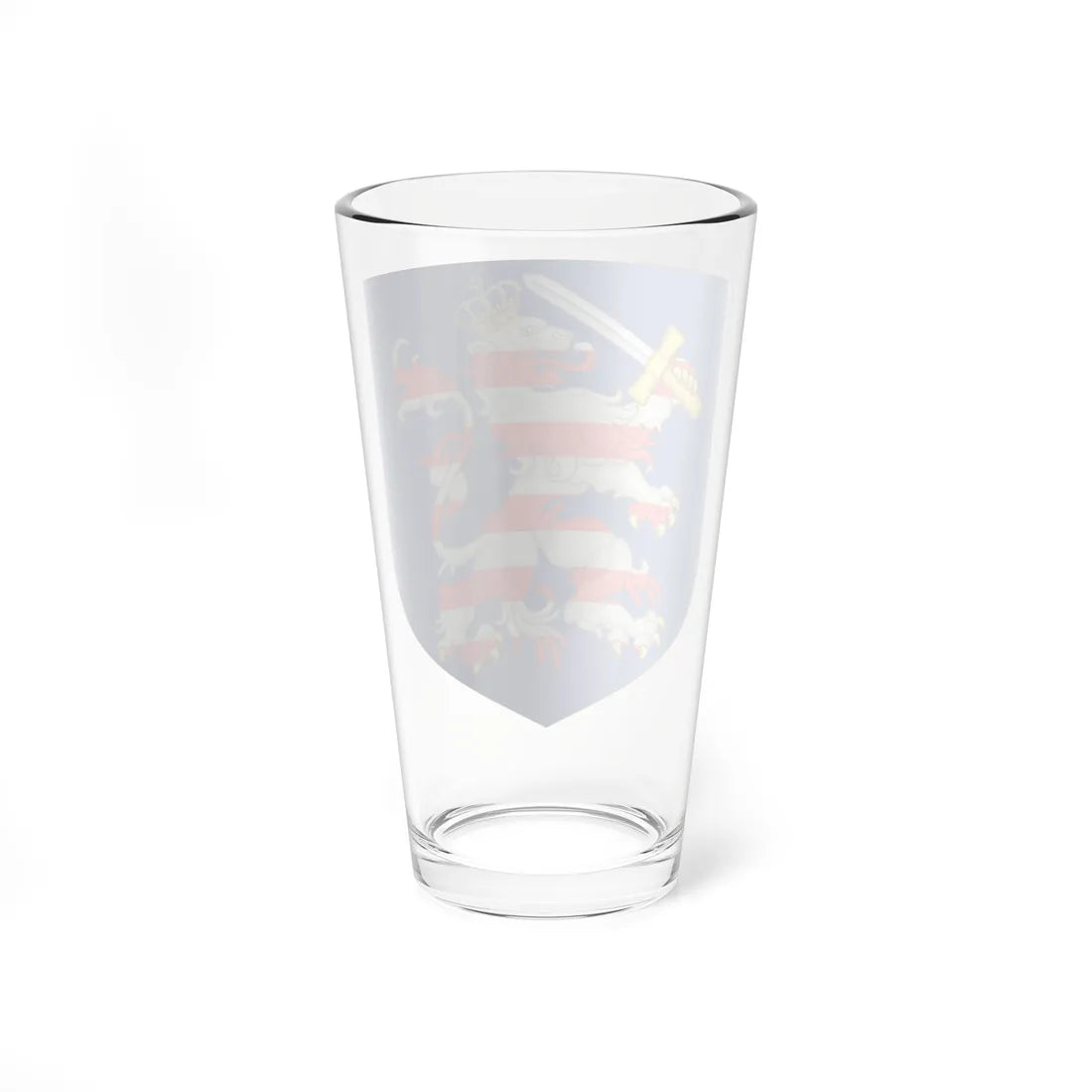 Arms of the Grand Duchy of Hesse 1806-1918 (Denmark) (Coat of Arms) Pint Glass 16oz - Go Mug Yourself