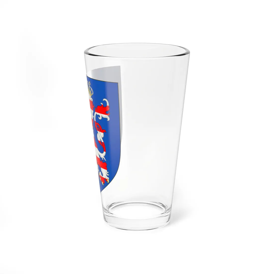 Arms of the Grand Duchy of Hesse 1806-1918 (Denmark) (Coat of Arms) Pint Glass 16oz - Go Mug Yourself