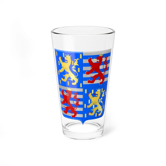 Arms of the Grand Dukes of Luxembourg prior to 2000 (Luxembourg) (Coat of Arms) Pint Glass 16oz 16oz - Go Mug Yourself