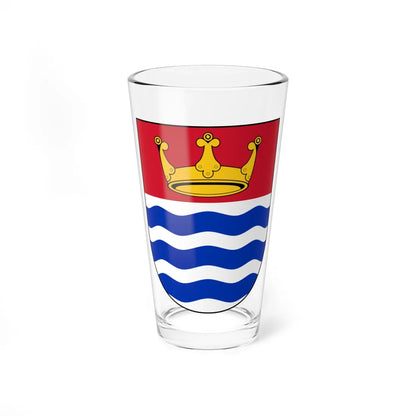 Arms of the Greater London Council (England) (Coat of Arms) Pint Glass 16oz 16oz - Go Mug Yourself