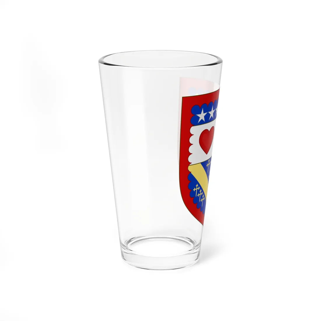 Arms of the House Douglas of Drumlanrig (Scotland) (Coat of Arms) Pint Glass 16oz - Go Mug Yourself