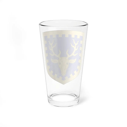 Arms of the House MacKenzie of Suddie (Scotland) (Coat of Arms) Pint Glass 16oz - Go Mug Yourself