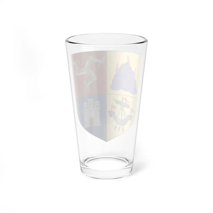 Arms of the House MacLeod of Assynt (Scotland) (Coat of Arms) Pint Glass 16oz - Go Mug Yourself