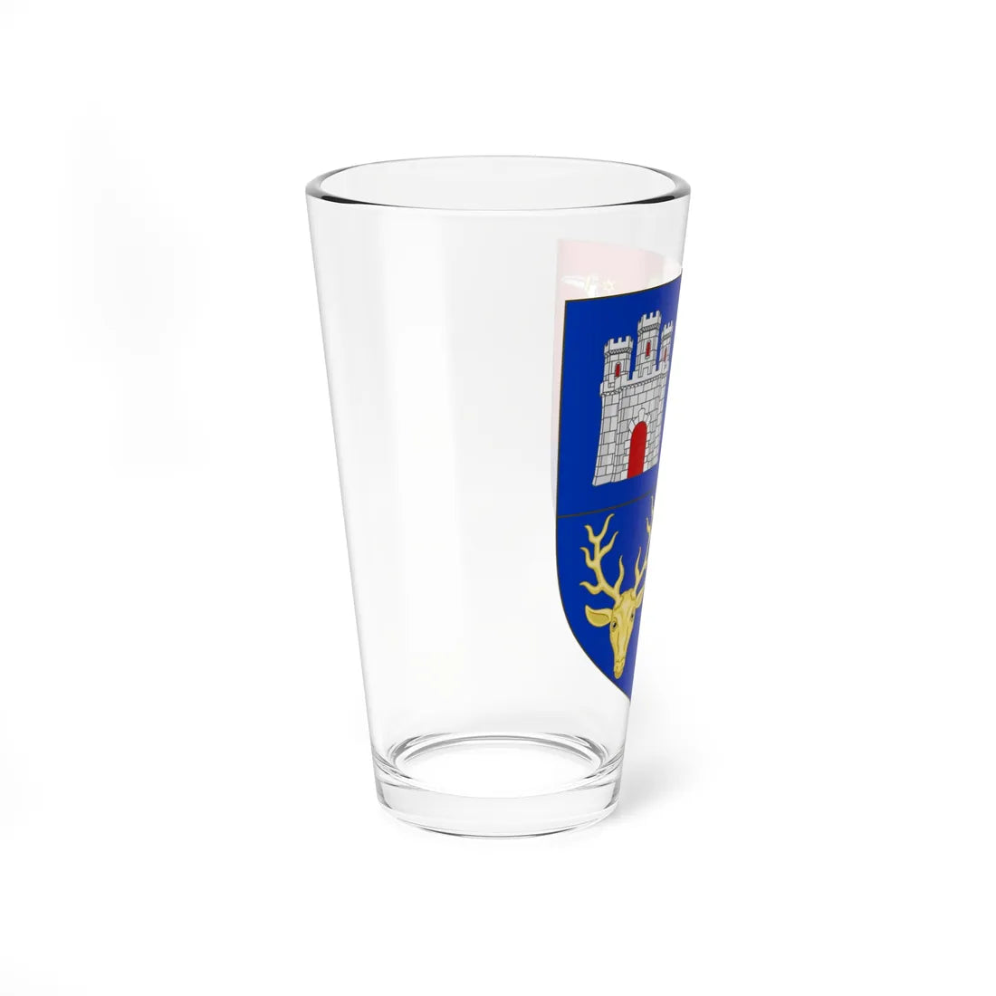 Arms of the House MacLeod of Bernera (Scotland) (Coat of Arms) Pint Glass 16oz - Go Mug Yourself