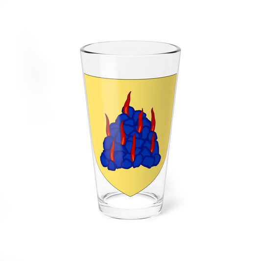 Arms of the House MacLeod of Lewis (Scotland) (Coat of Arms) Pint Glass 16oz 16oz - Go Mug Yourself