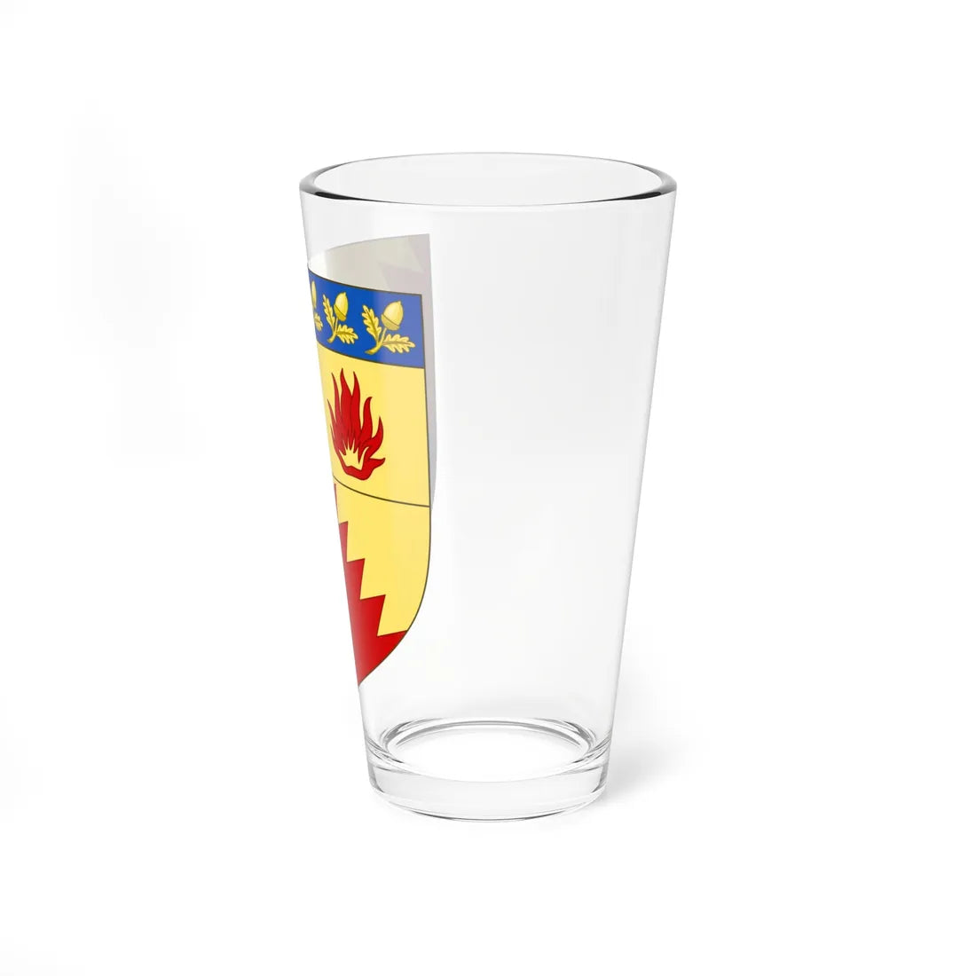 Arms of the house of Bentivoglio of Bologna (Italy) (Coat of Arms) Pint Glass 16oz - Go Mug Yourself