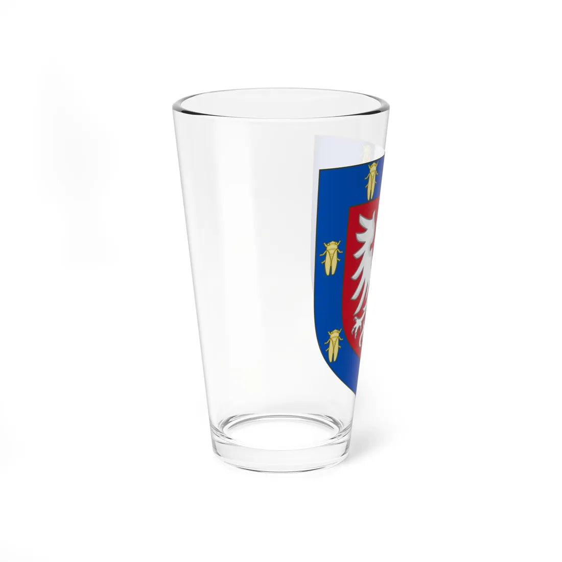 Arms of the house of Cicala (Poland) (Coat of Arms) Pint Glass 16oz - Go Mug Yourself