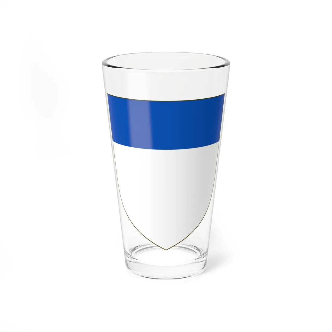 Arms of the house of Del Vasto (Italy) (Coat of Arms) Pint Glass 16oz 16oz - Go Mug Yourself