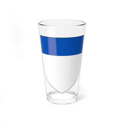 Arms of the house of Del Vasto (Italy) (Coat of Arms) Pint Glass 16oz 16oz - Go Mug Yourself
