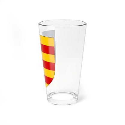 Arms of the House of Drăculești (Oman) (Coat of Arms) Pint Glass 16oz - Go Mug Yourself