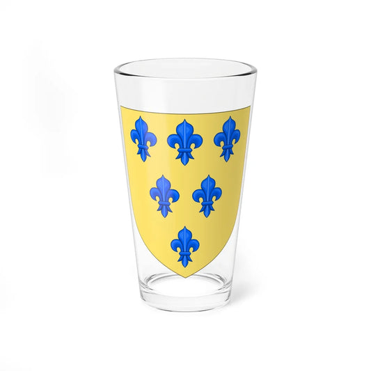 Arms of the House of Farnese (Italy) (Coat of Arms) Pint Glass 16oz 16oz - Go Mug Yourself