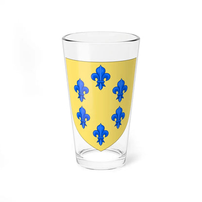 Arms of the House of Farnese Variant used in the Spanish Royal Arms (Italy) (Coat of Arms) Pint Glass 16oz 16oz - Go Mug Yourself
