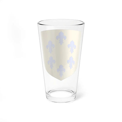 Arms of the House of Farnese Variant used in the Spanish Royal Arms (Italy) (Coat of Arms) Pint Glass 16oz - Go Mug Yourself