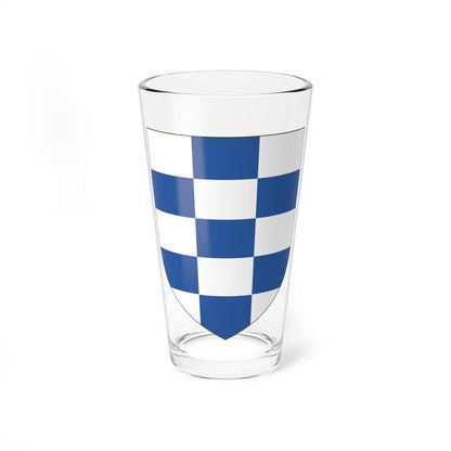 Arms of the House of Álvarez de Toledo Template (Spain) (Coat of Arms) Pint Glass 16oz 16oz - Go Mug Yourself