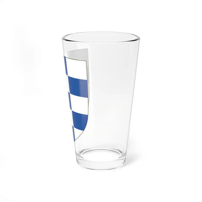 Arms of the House of Álvarez de Toledo Template (Spain) (Coat of Arms) Pint Glass 16oz - Go Mug Yourself