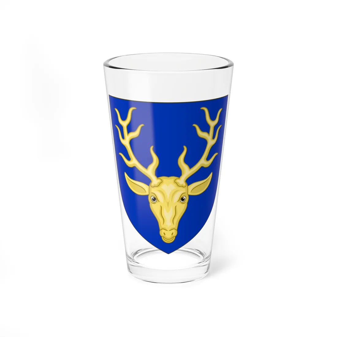 Arms of the House of MacKenzie (Scotland) (Coat of Arms) Pint Glass 16oz 16oz - Go Mug Yourself