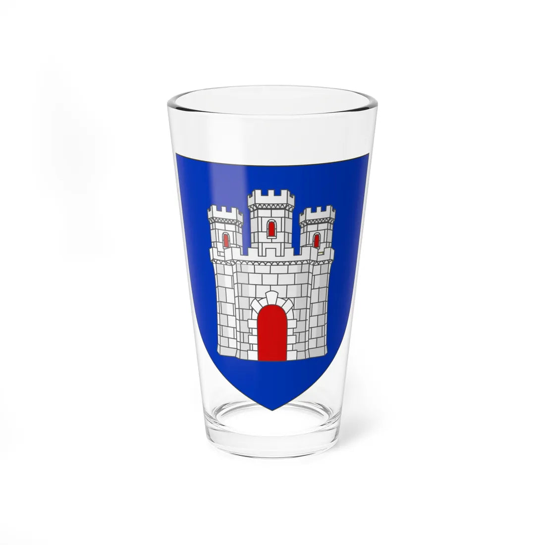 Arms of the House of MacLeod (Scotland) (Coat of Arms) Pint Glass 16oz 16oz - Go Mug Yourself